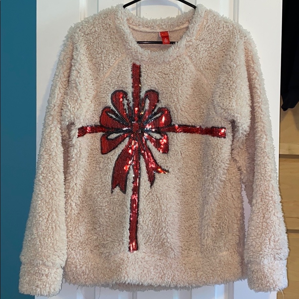 Festive holiday sweater